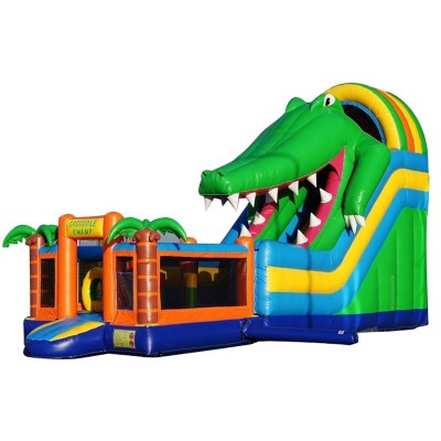 Inflatable Mutliplay Crocdile Slide