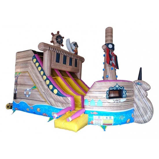 Inflatable Pirate Ship slide Inflatable Pirate Ship slide