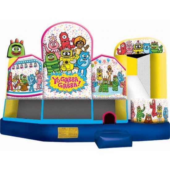 Inflatable Yo Gabba Gabba 5 in 1 Combo Inflatable Yo Gabba Gabba 5 in 1 Combo
