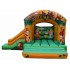 Inflatable Jungle Bouncy Slide