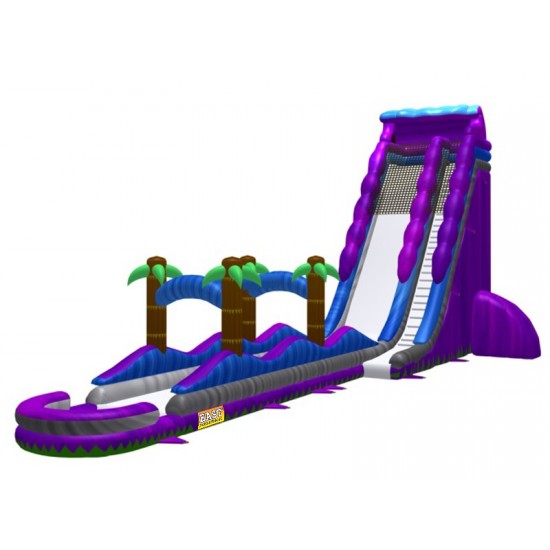 26FT Purple Water Slide and Slip & Slide 26FT Purple Water Slide and Slip & Slide
