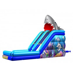 Inflatable Finding Shark Slide