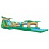 Inflatable Dual Lane Tropical Water Slide