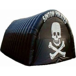 Black Inflatable Tunnel