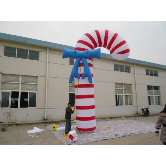 Inflatable Santa Cane Inflatable Santa Cane
