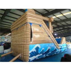 Inflatable Pirate Double Line Slide