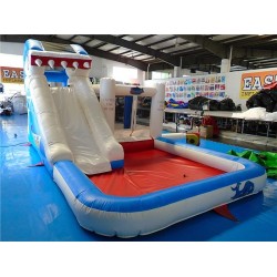 Inflatable Shark Water Slide