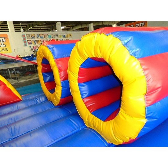 Inflatable Backyard Obstacle Challenge Inflatable Backyard Obstacle Challenge