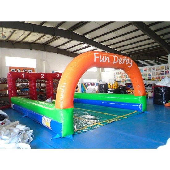 Inflatable Derby 3 Lane Inflatable Derby 3 Lane