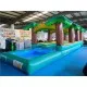 Hawaiian Slip And Slide Double Lane W Pool Hawaiian Slip And Slide Double Lane W Pool