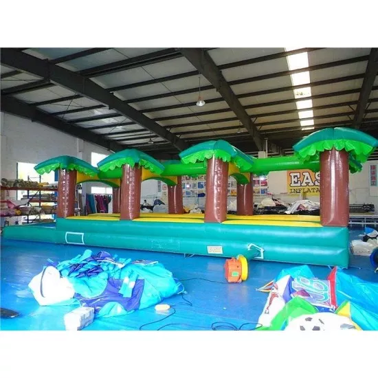 Hawaiian Slip And Slide Double Lane W Pool Hawaiian Slip And Slide Double Lane W Pool