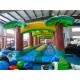 Hawaiian Slip And Slide Double Lane W Pool Hawaiian Slip And Slide Double Lane W Pool