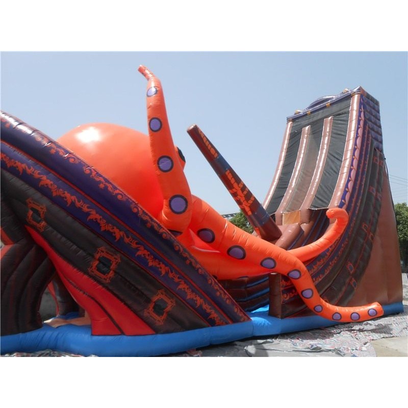 Inflatable Kraken Slide